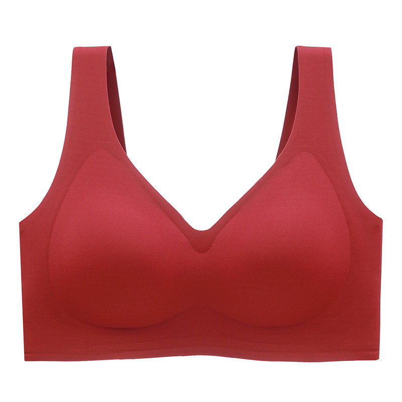 Plus-Size Seamless Push-Up Bra