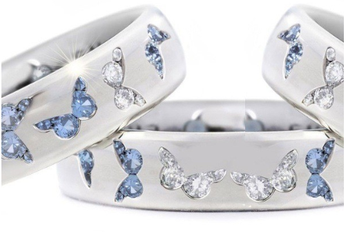 Butterfly Style Zircon Ring for Women's Fashion